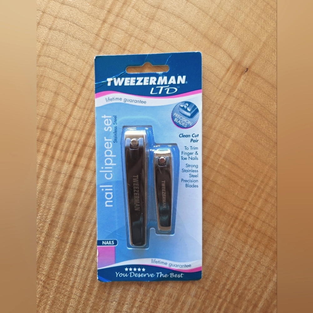 New Unopened Tweezerman Nail Clipper Set